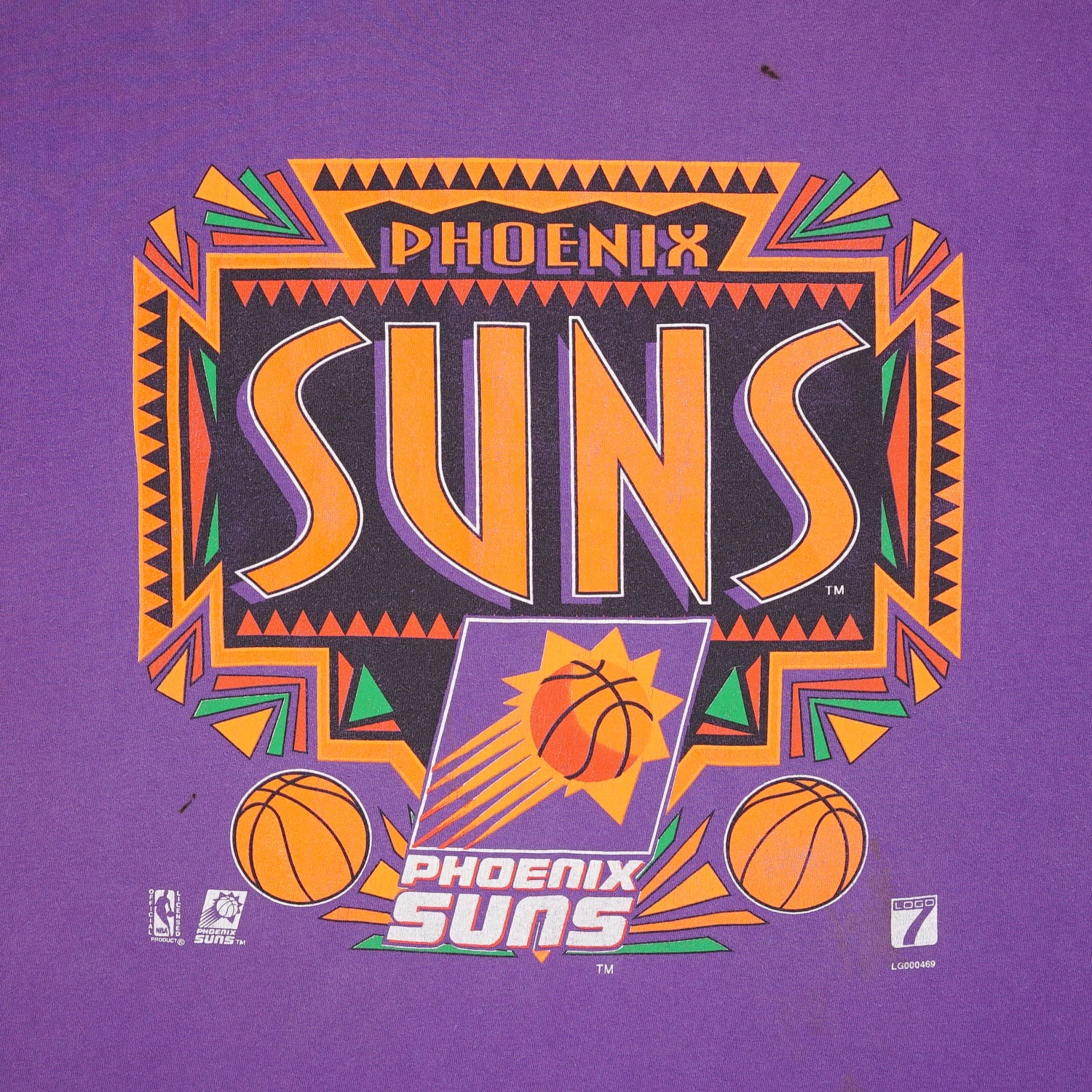 '90s Phoenix Suns NBA tee XL