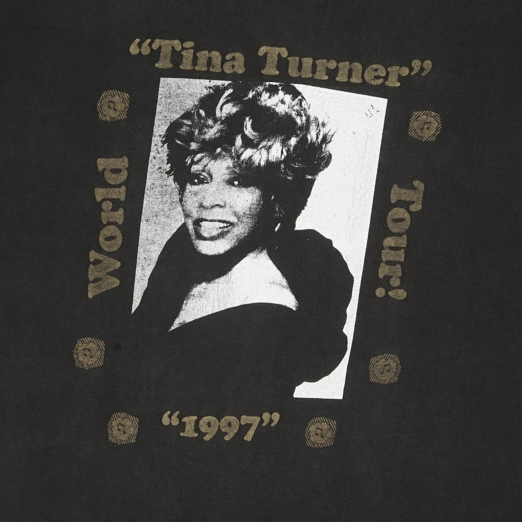 1997 Tina Turner World Tour bootleg tee L