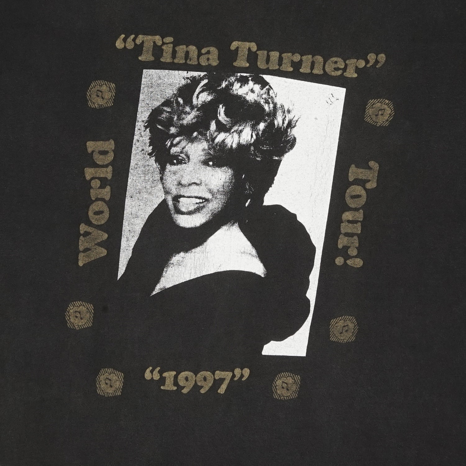1997 Tina Turner World Tour bootleg tee L