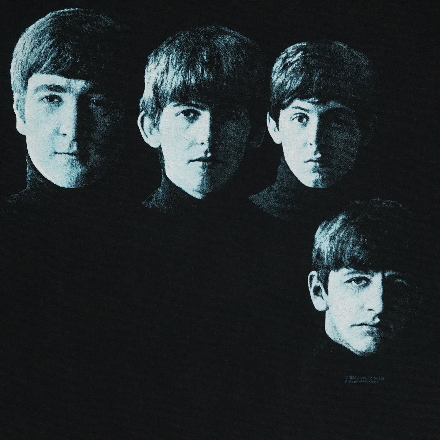 1999 With the Beatles! band tee M