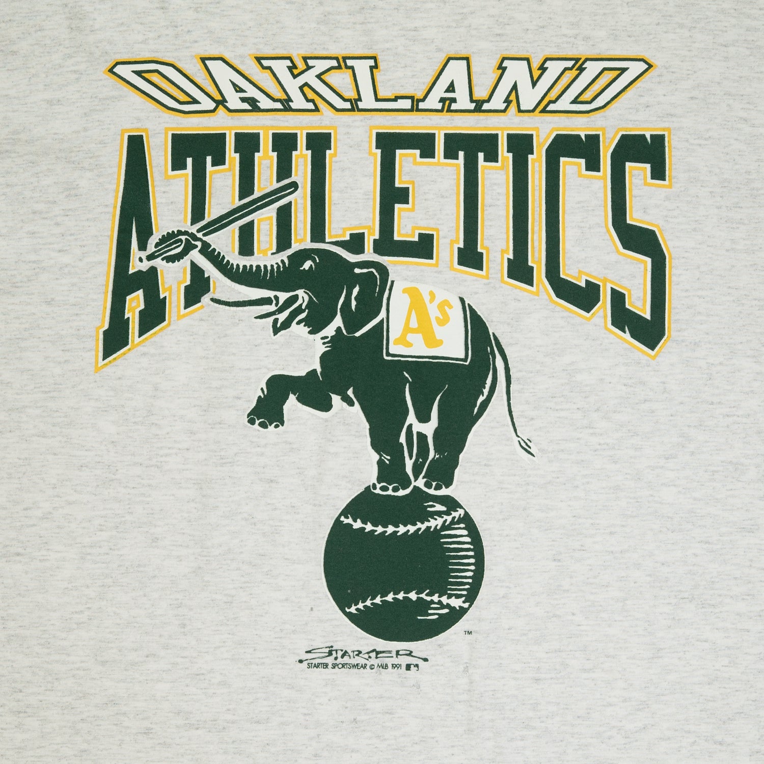 1991 Oakland Athletics MLB Starter tee XL