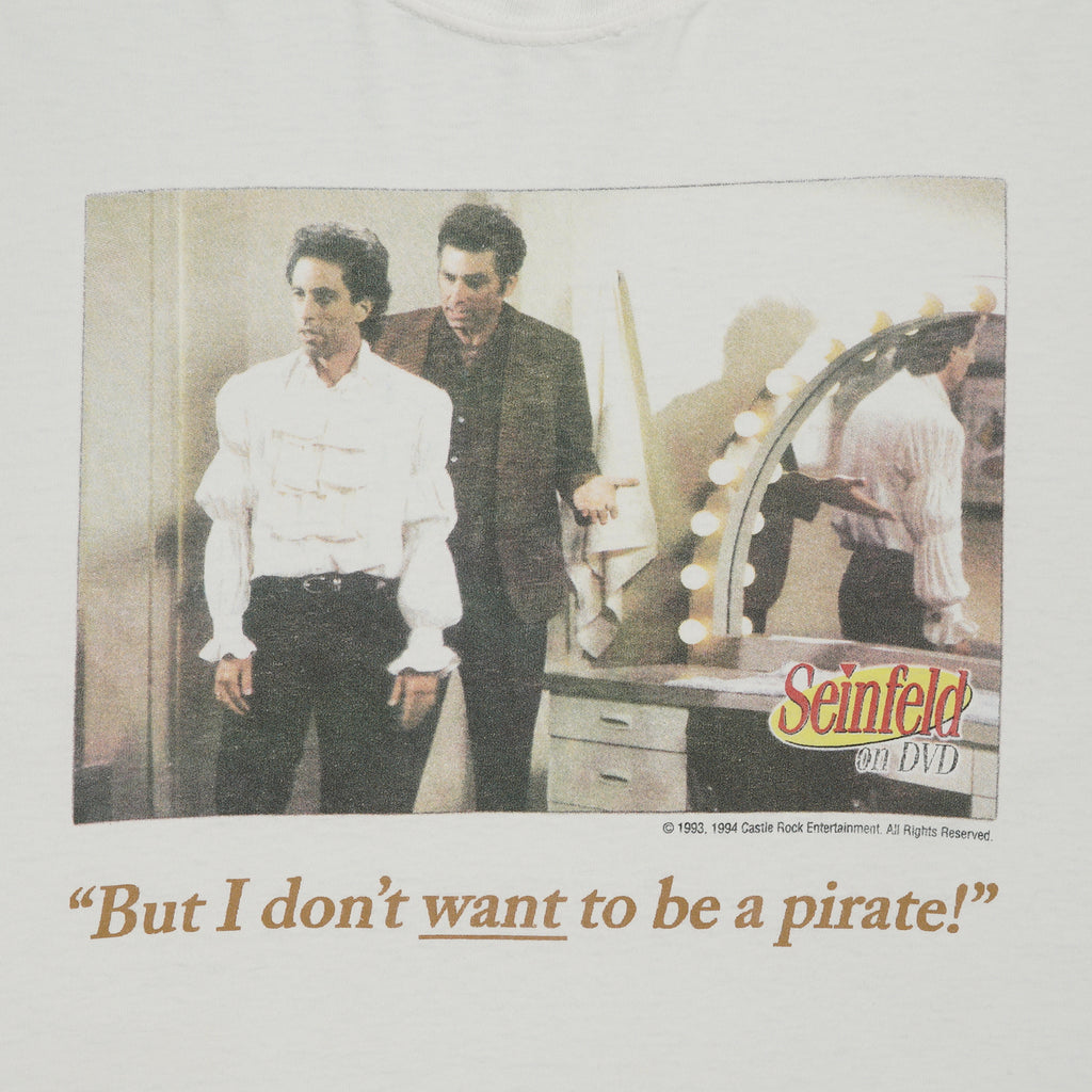 '90s Seinfeld "But I don't want to be a pirate!" tee L
