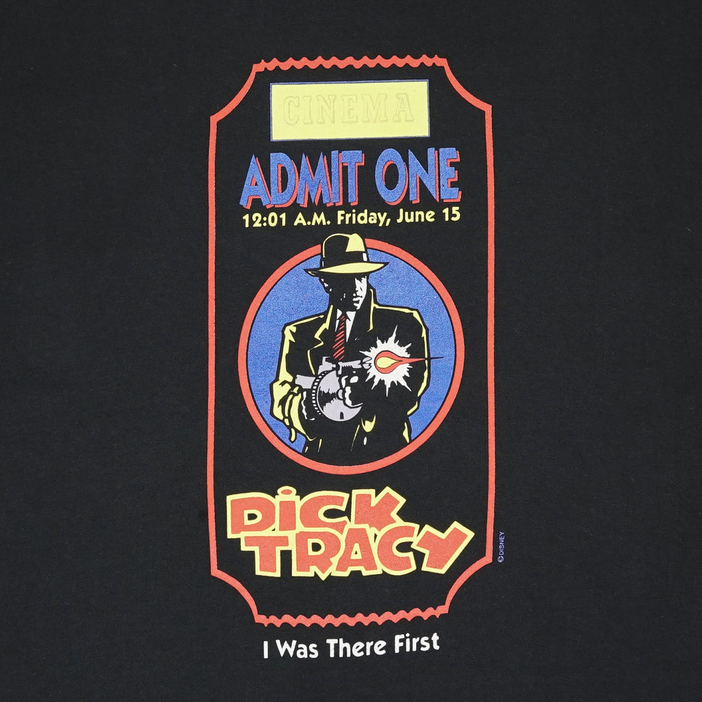 '90s Dick Tracy Cinema premiere tee L