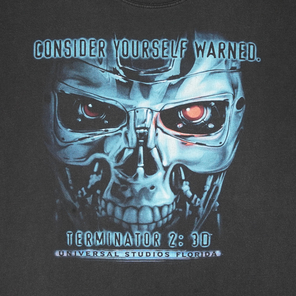Terminator 2: 3D Universal Studios movie tee XL