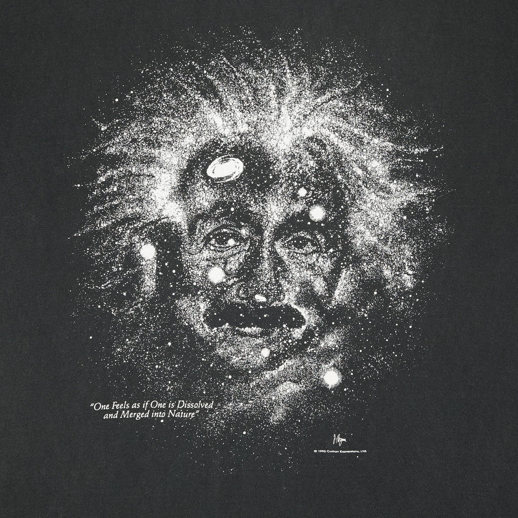 1993 Albert Einstein galaxy tee L