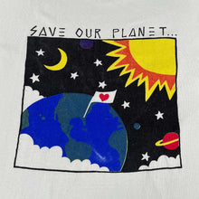 Load image into Gallery viewer, &#39;90s Save Our Planet tee L/XL
