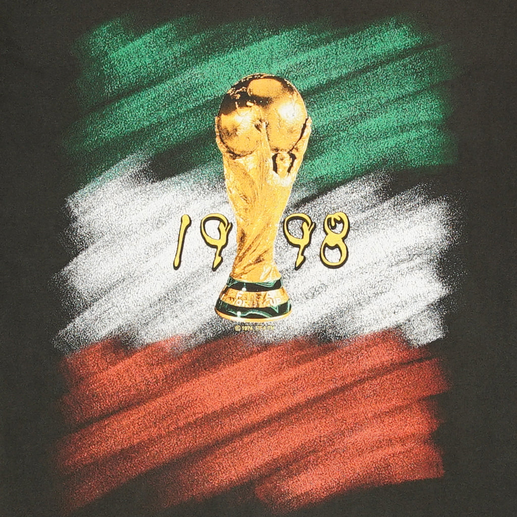 1998 World Cup Italy Adidas tee L