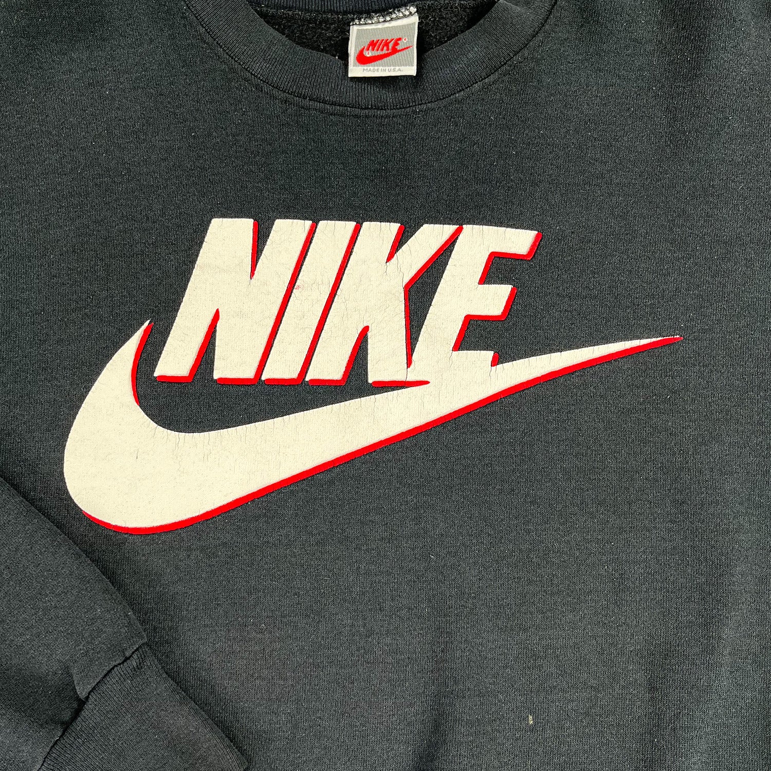 '90s Nike big logo crewneck M