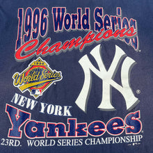 Load image into Gallery viewer, 1996 MLB World Series N.Y. Yankees tee XL
