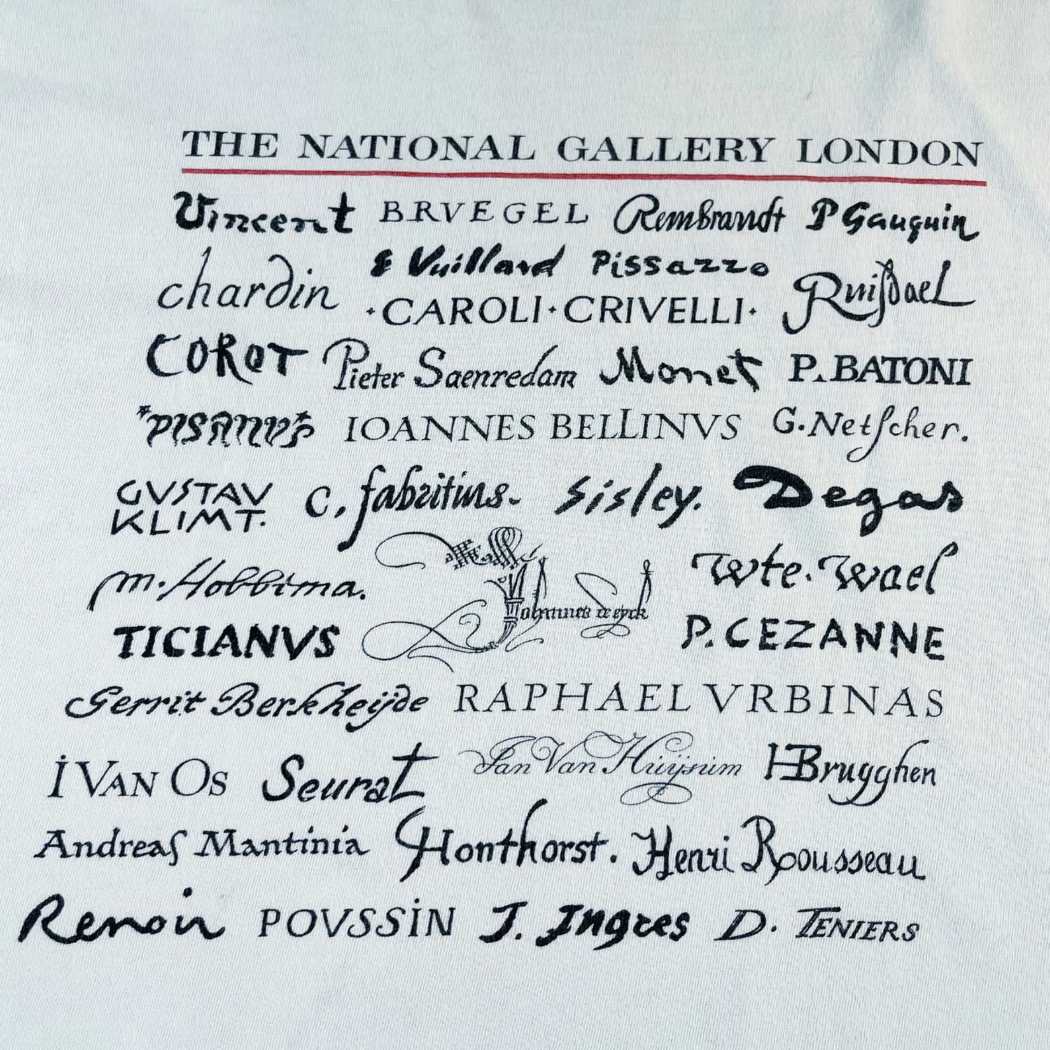 1994 National Gallery of London tee M/L