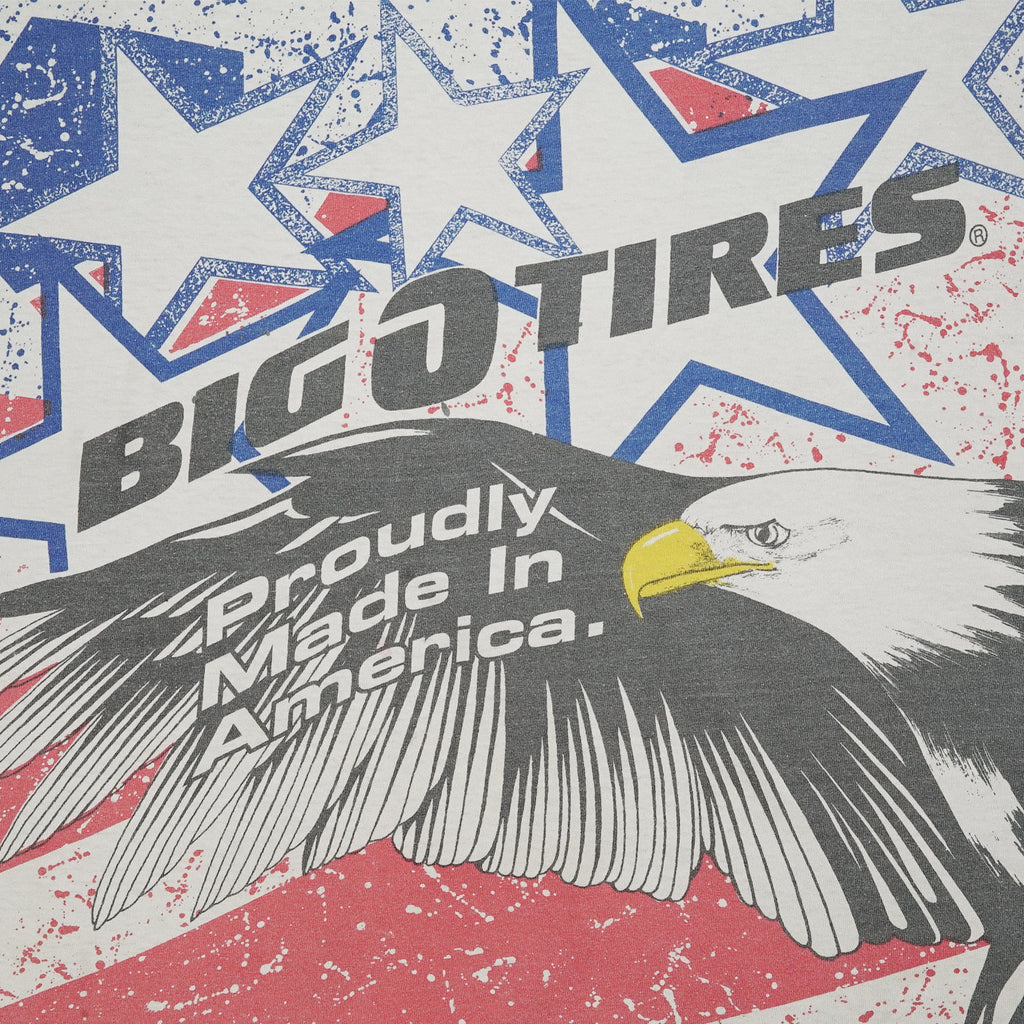 '90s Big O Tires eagle racing tee XL