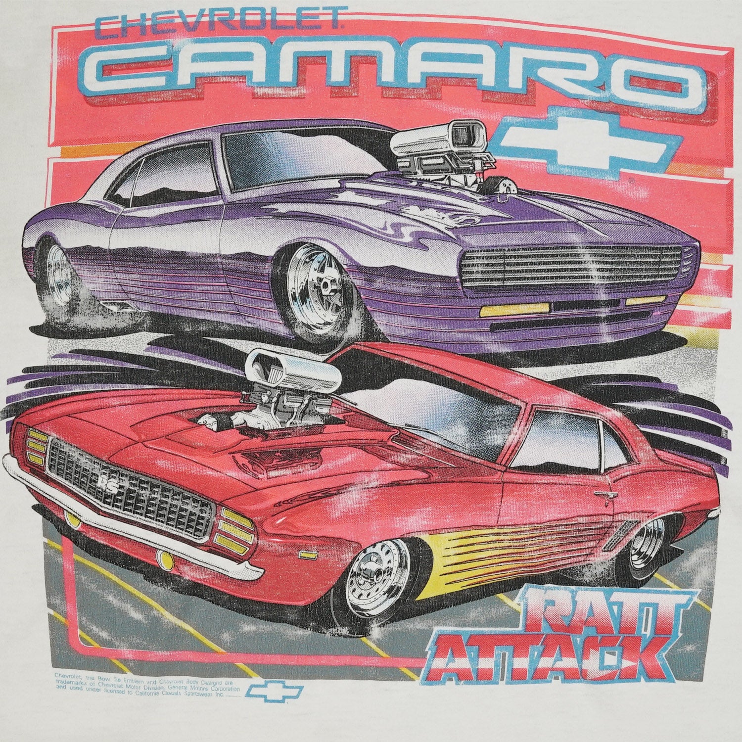 '90s Chevy Camaro car tee L