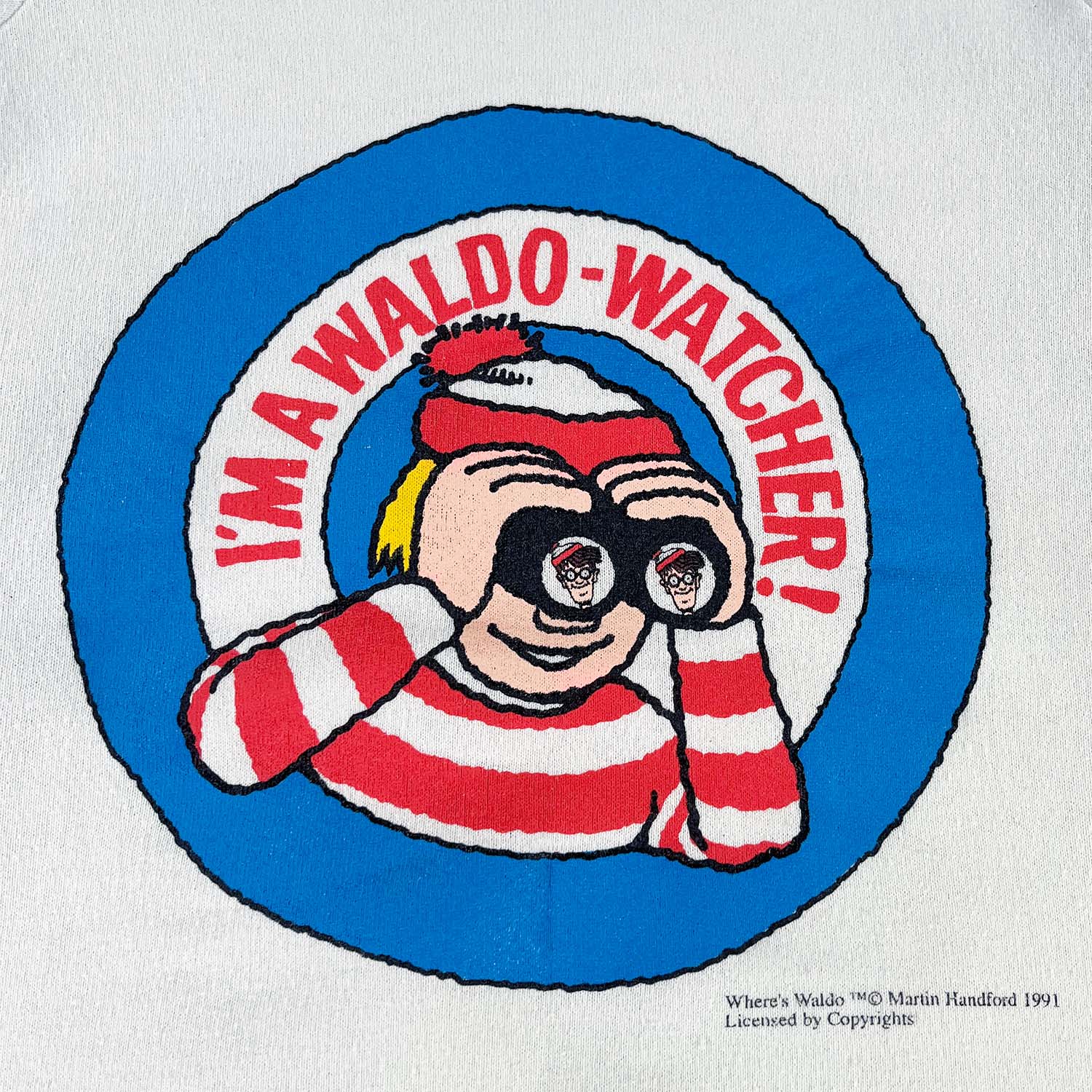 1991 Where's Waldo crewneck S/M