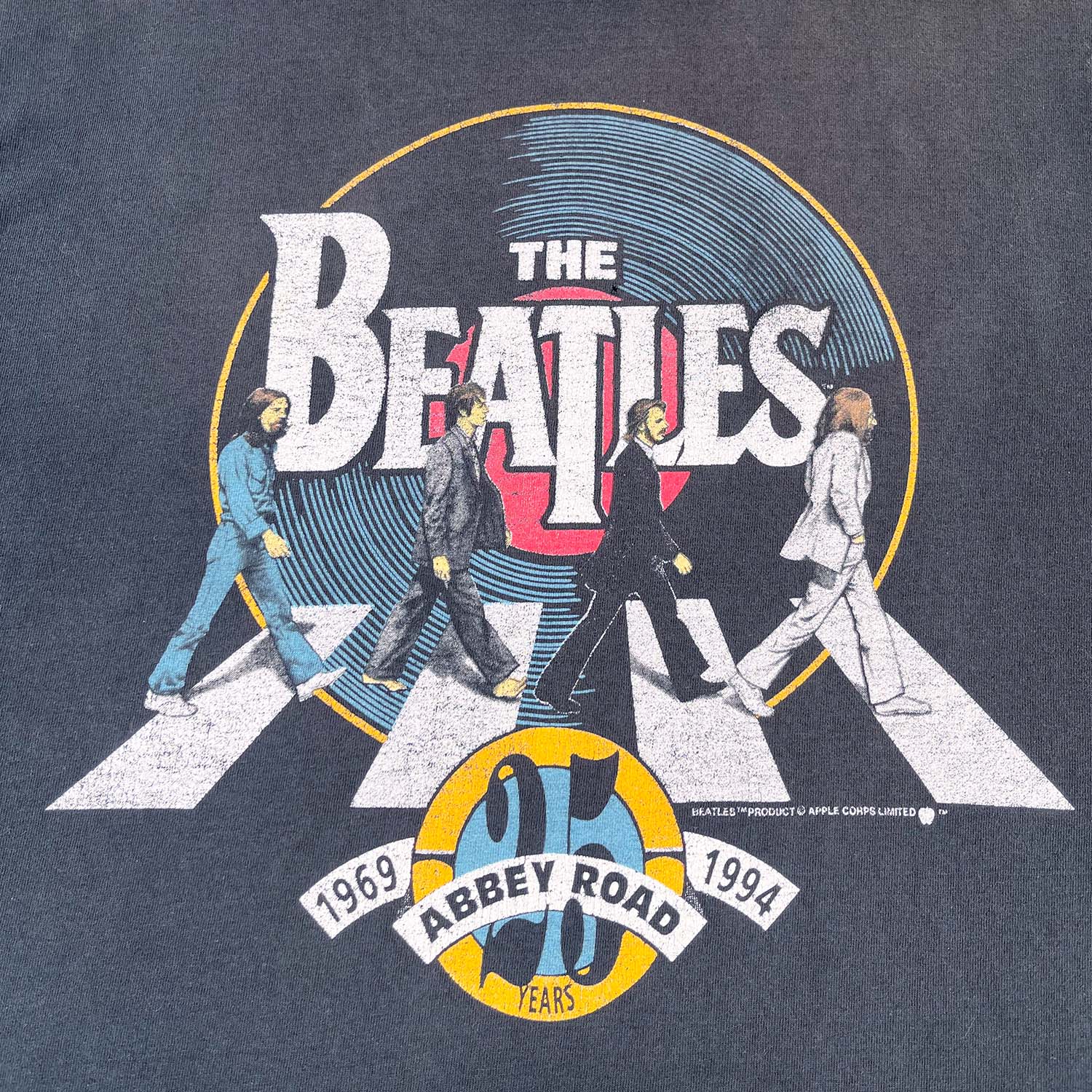 1994 Beatles Abbey Road 25th Anniversary tee XL
