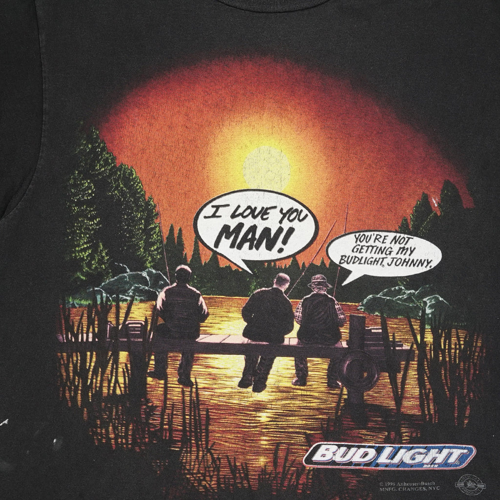 1996 Bud Light promotional tee XL