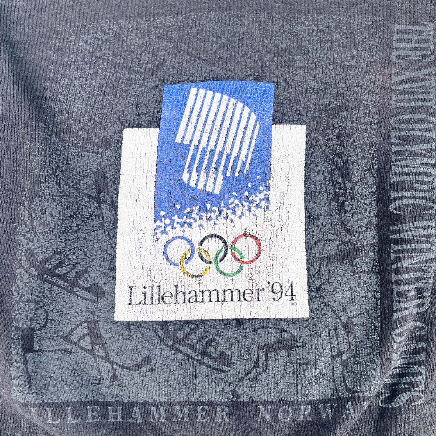 1994 Lillehammer Winter Olympics crewneck M