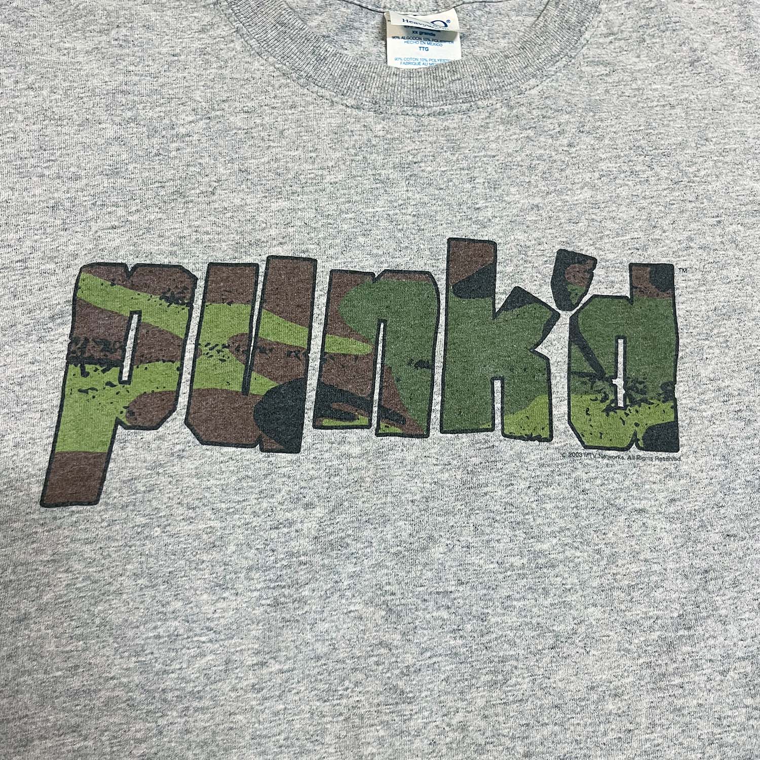 2003 Punk'd MTV tee XXL