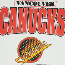 Load image into Gallery viewer, 1994 Vancouver Canucks big logo tee L
