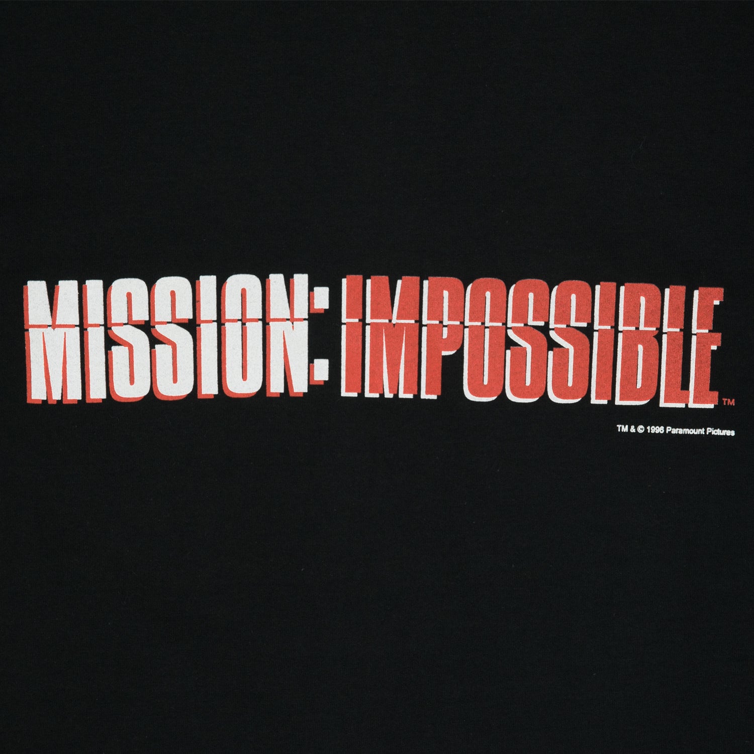 1996 Mission: Impossible movie promo tee XL