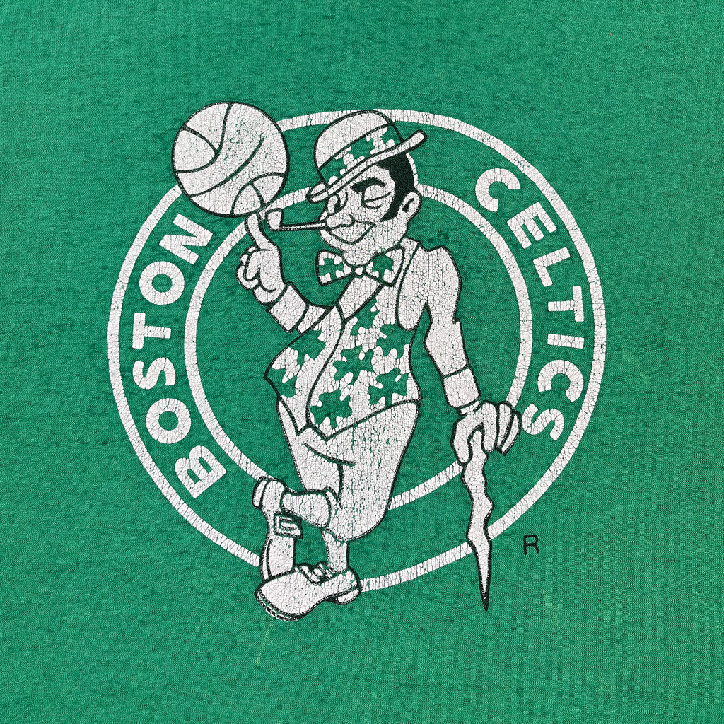 '90s Boston Celtics thin faded tee L
