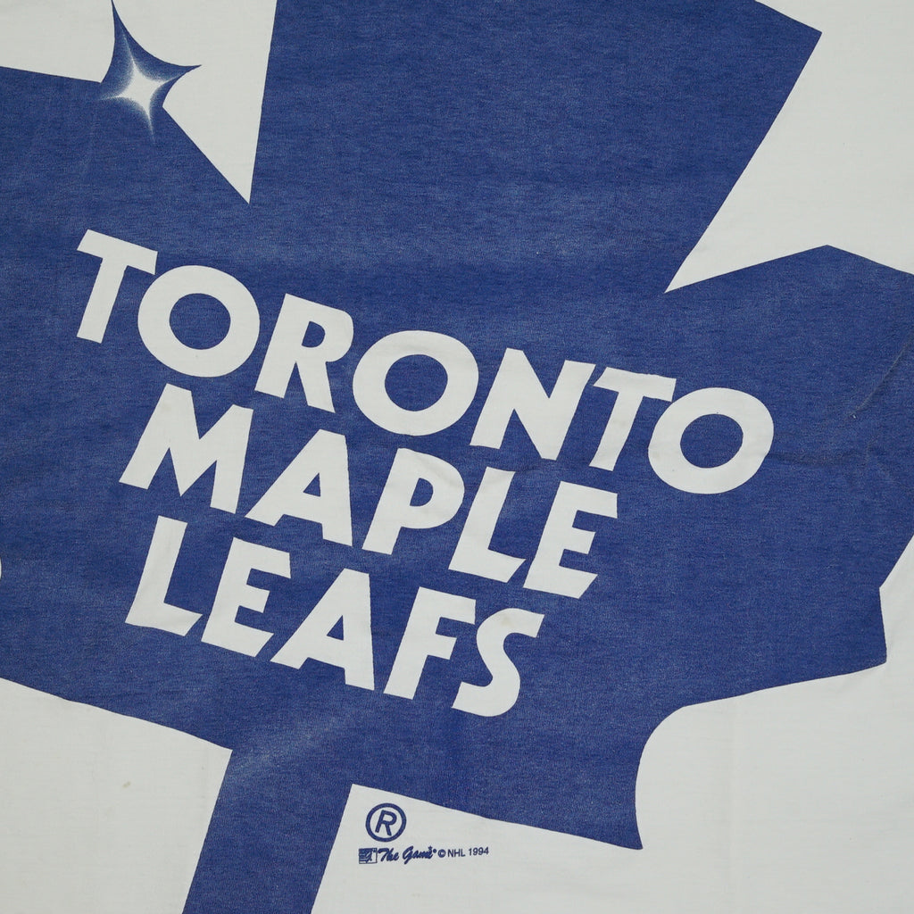 1994 Toronto Maple Leafs big logo tee XL