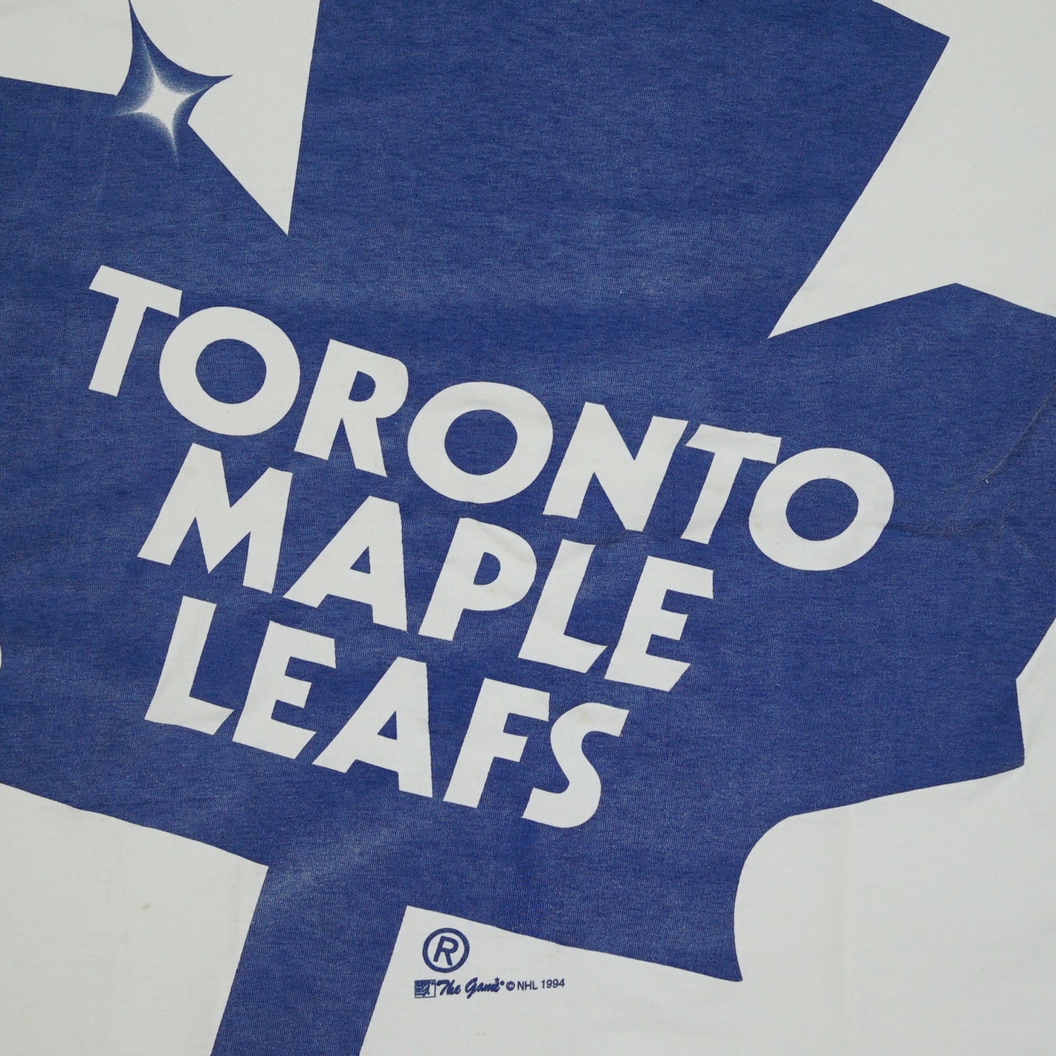 1994 Toronto Maple Leafs big logo tee XL
