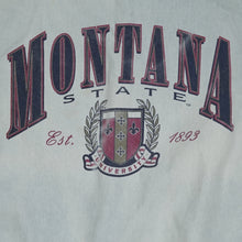 Load image into Gallery viewer, Vintage Montana State denim crewneck XL
