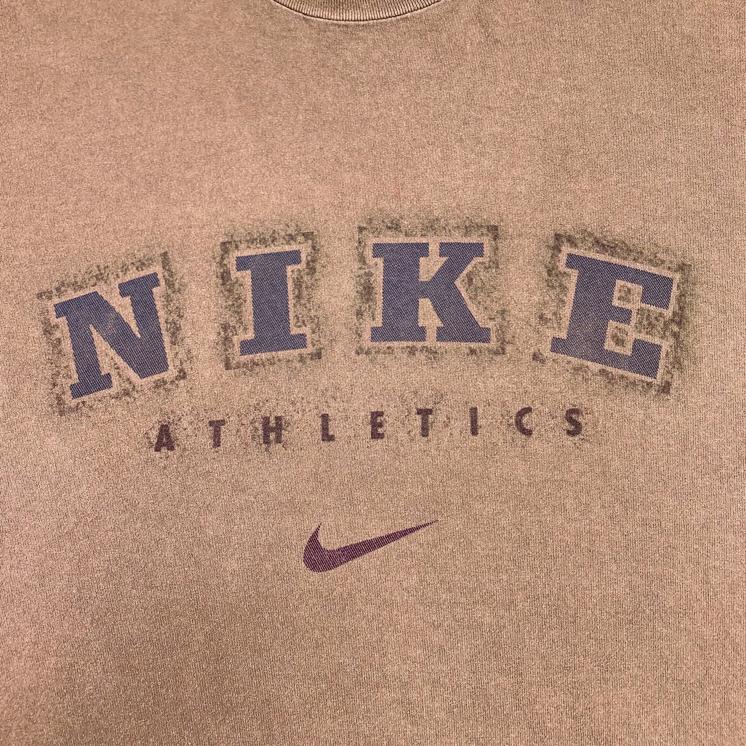 '90s Nike Athletics stone wash tee XL