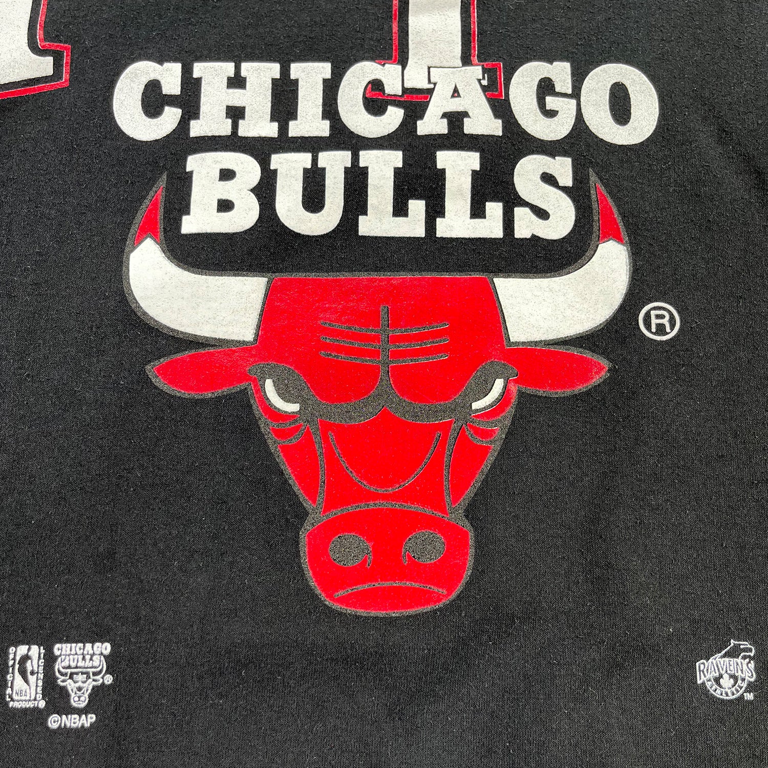 '90s Chicago Bulls Ravens crewneck L