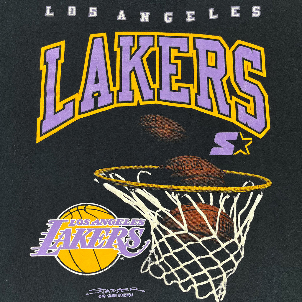'90s Los Angeles Lakers Starter tee L