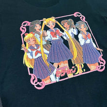 Load image into Gallery viewer, Vintage Sailor moon puff print tee Youth L

