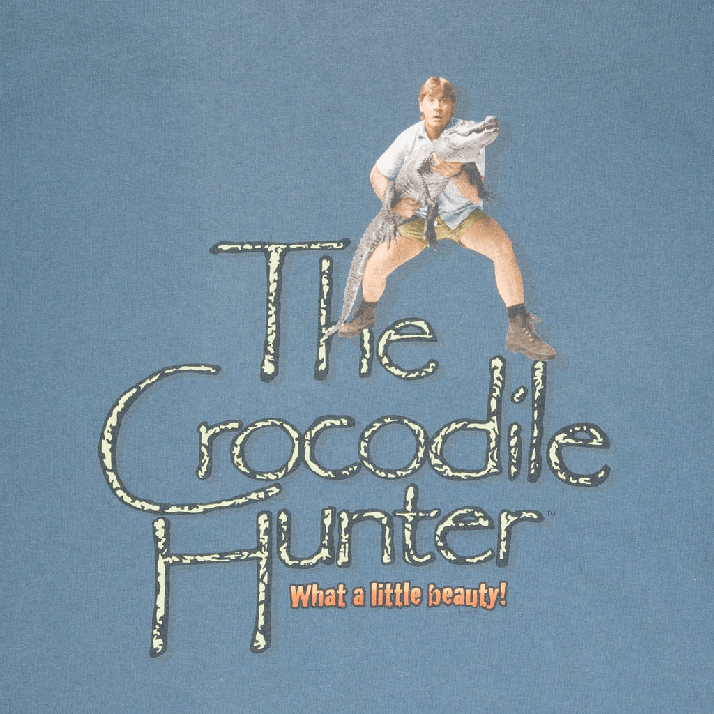 Crocodile Hunter Steve Irwin TV show promo tee XL
