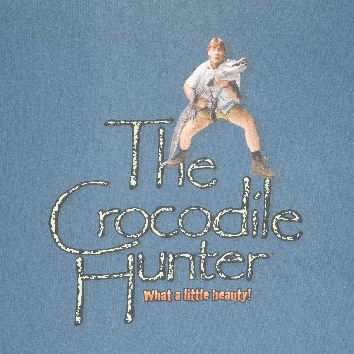 Crocodile Hunter Steve Irwin TV show promo tee XL