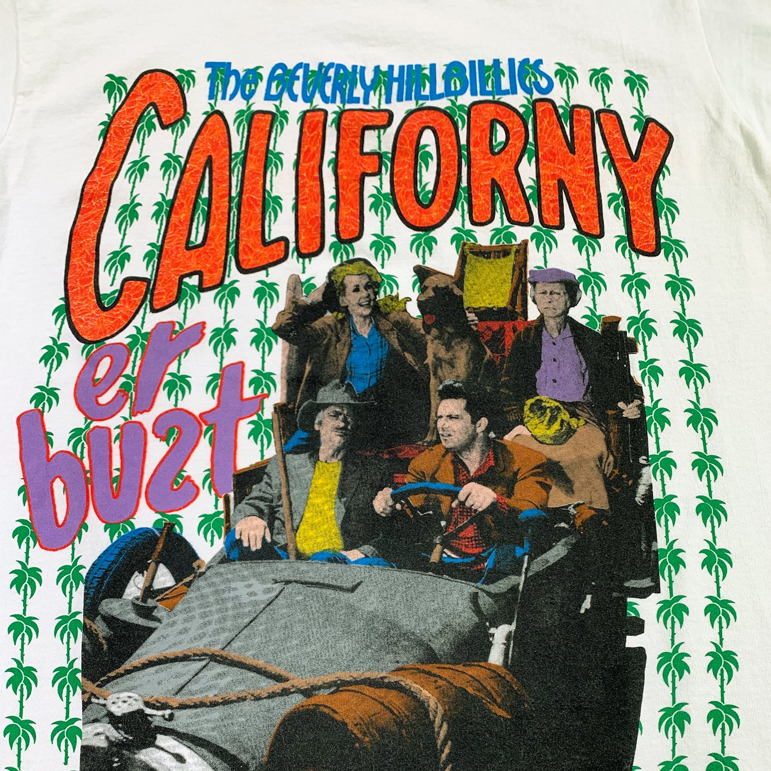 1993 Beverly Hillbillies Californy TV Show tee L