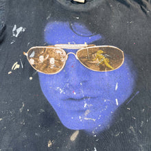 Load image into Gallery viewer, Vintage Jim Morrison Lizard King paint splattered tee L
