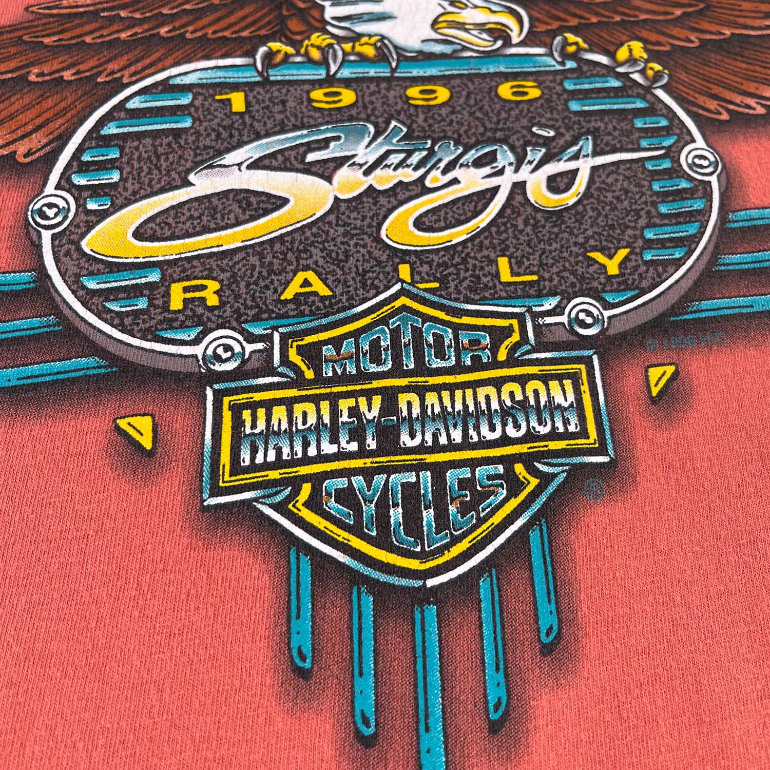 1996 Harley Davidson South Dakota Sturgis Rally tee L/XL