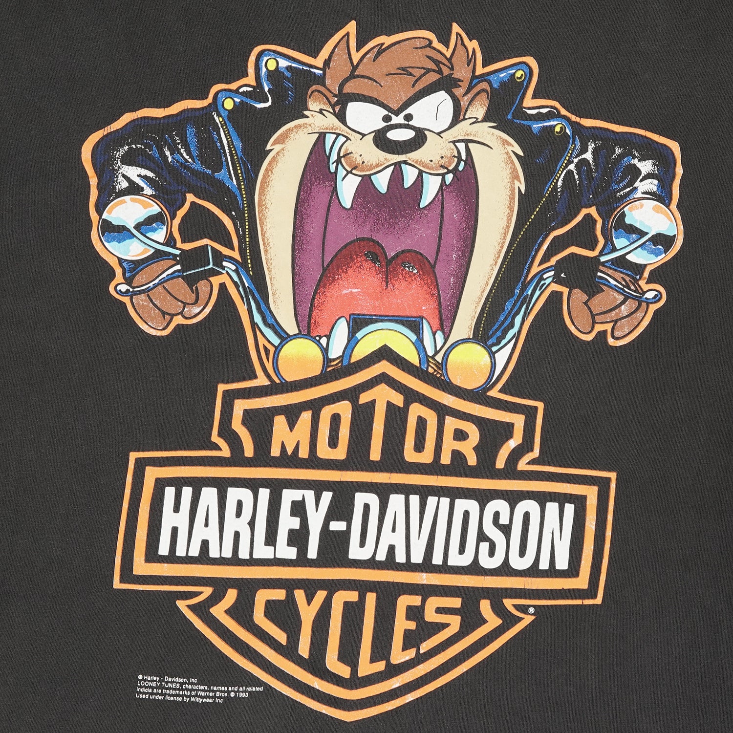 1993 Tasmanian Devil x Harley Davidson tee XL