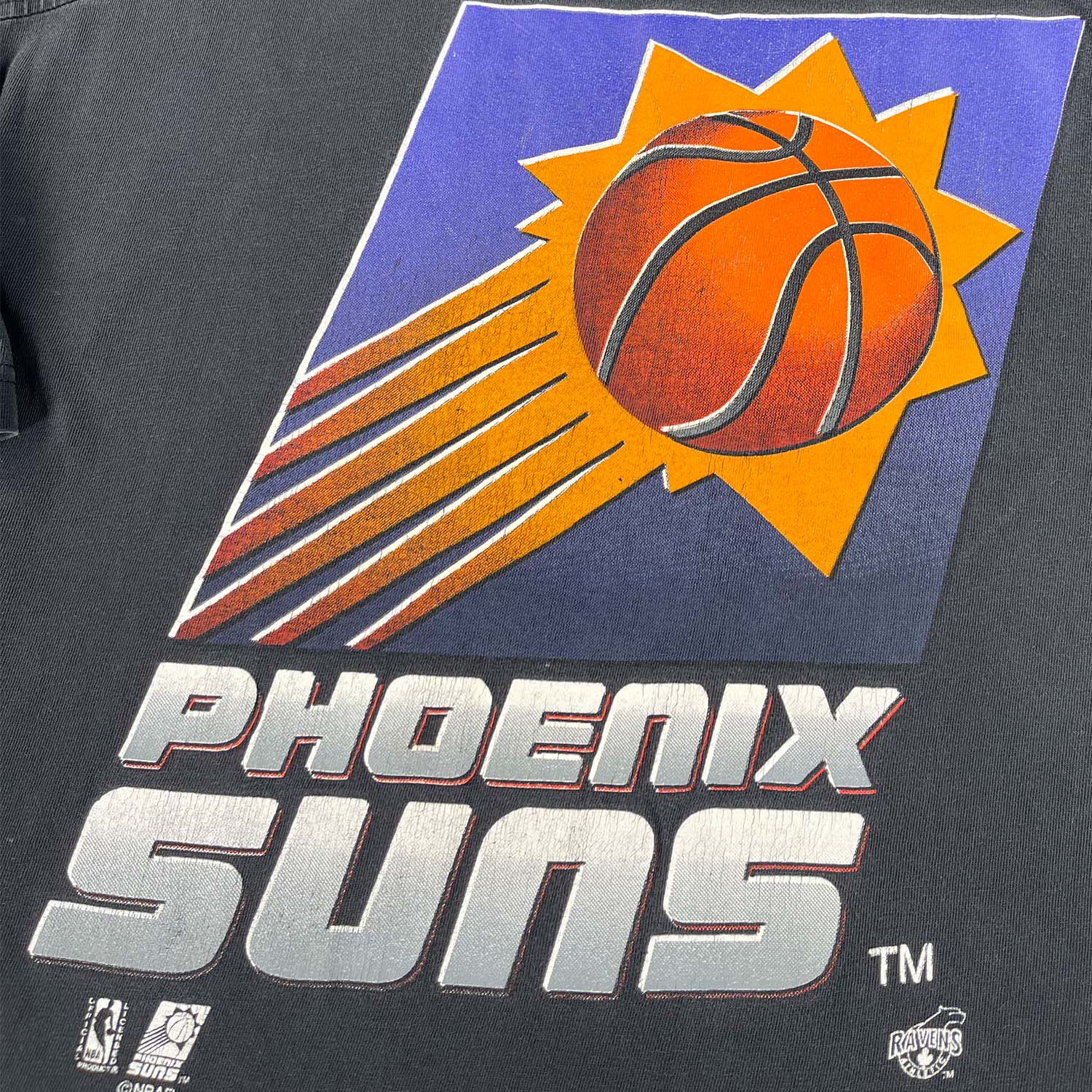 '90s Phoenix Suns Ravens Athletic faded shirt L/XL
