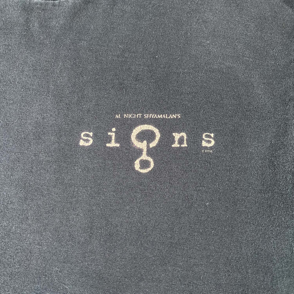 2002 'Signs' M. Night Shyamalan tee L