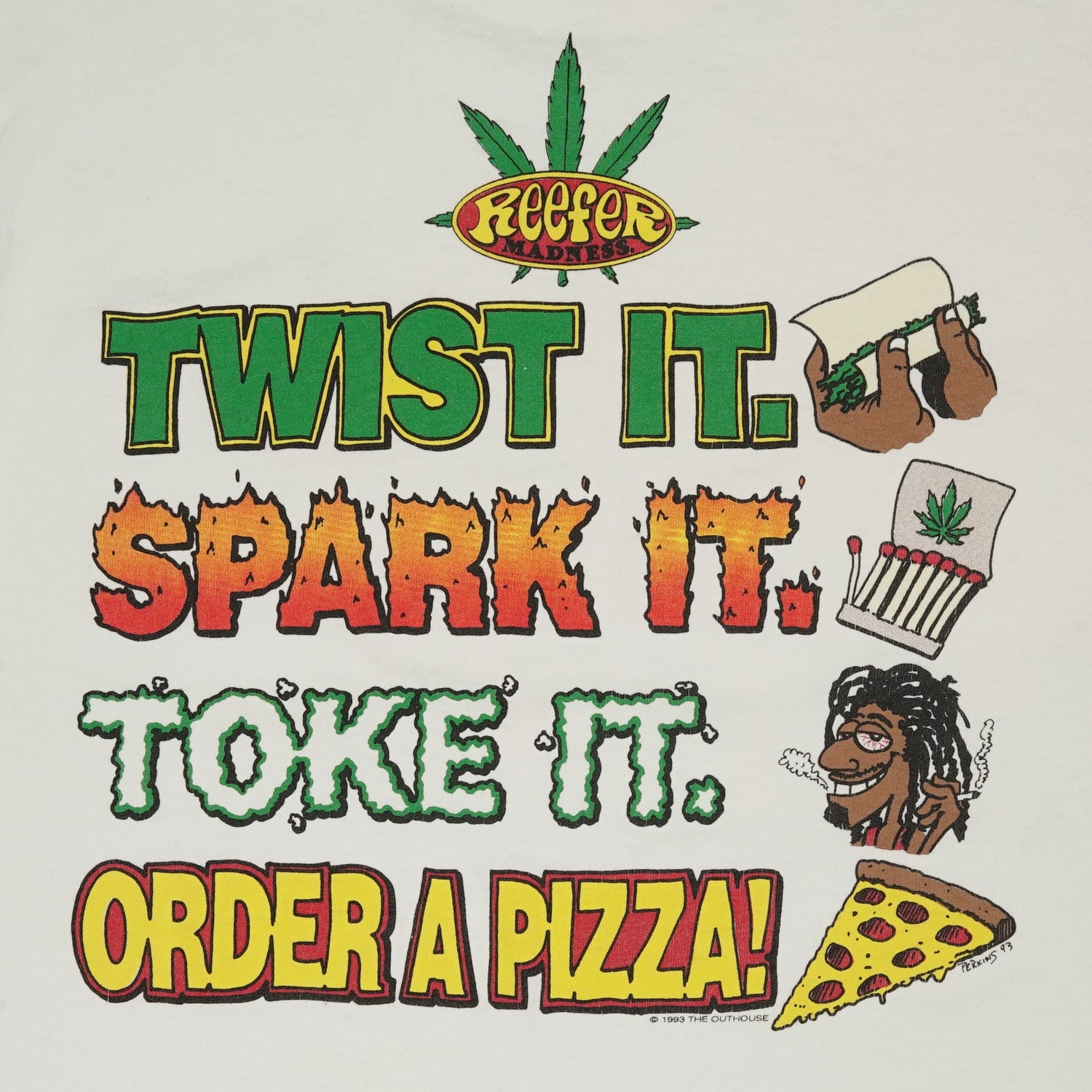 1993 Reefer Madness tee M