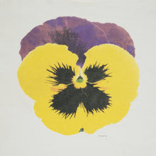 Load image into Gallery viewer, Vintage &#39;Pansy Flower&#39; art tee XL
