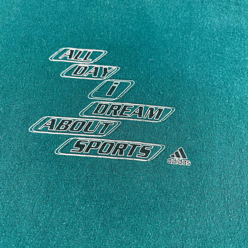 '90s Adidas All Day I Dream About Sports tee M/L