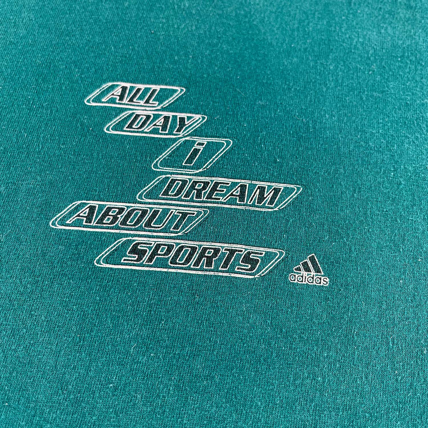 '90s Adidas All Day I Dream About Sports tee M/L
