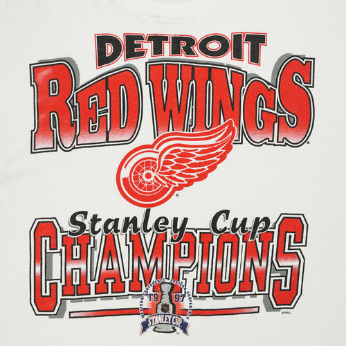 '90s Detroit Red Wings Stanley Cup Champions tee L/XL