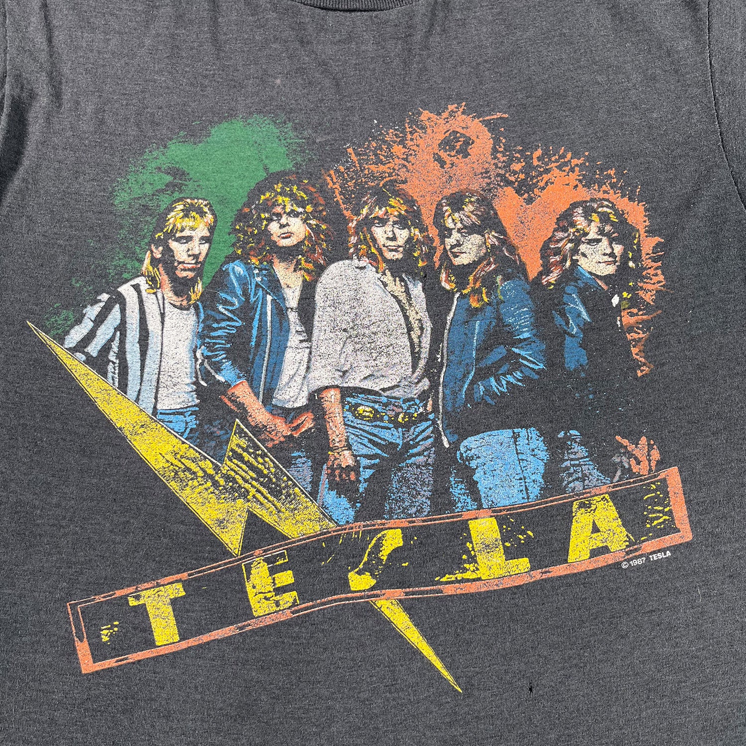 1987 Tesla Canadian tour tee M/L