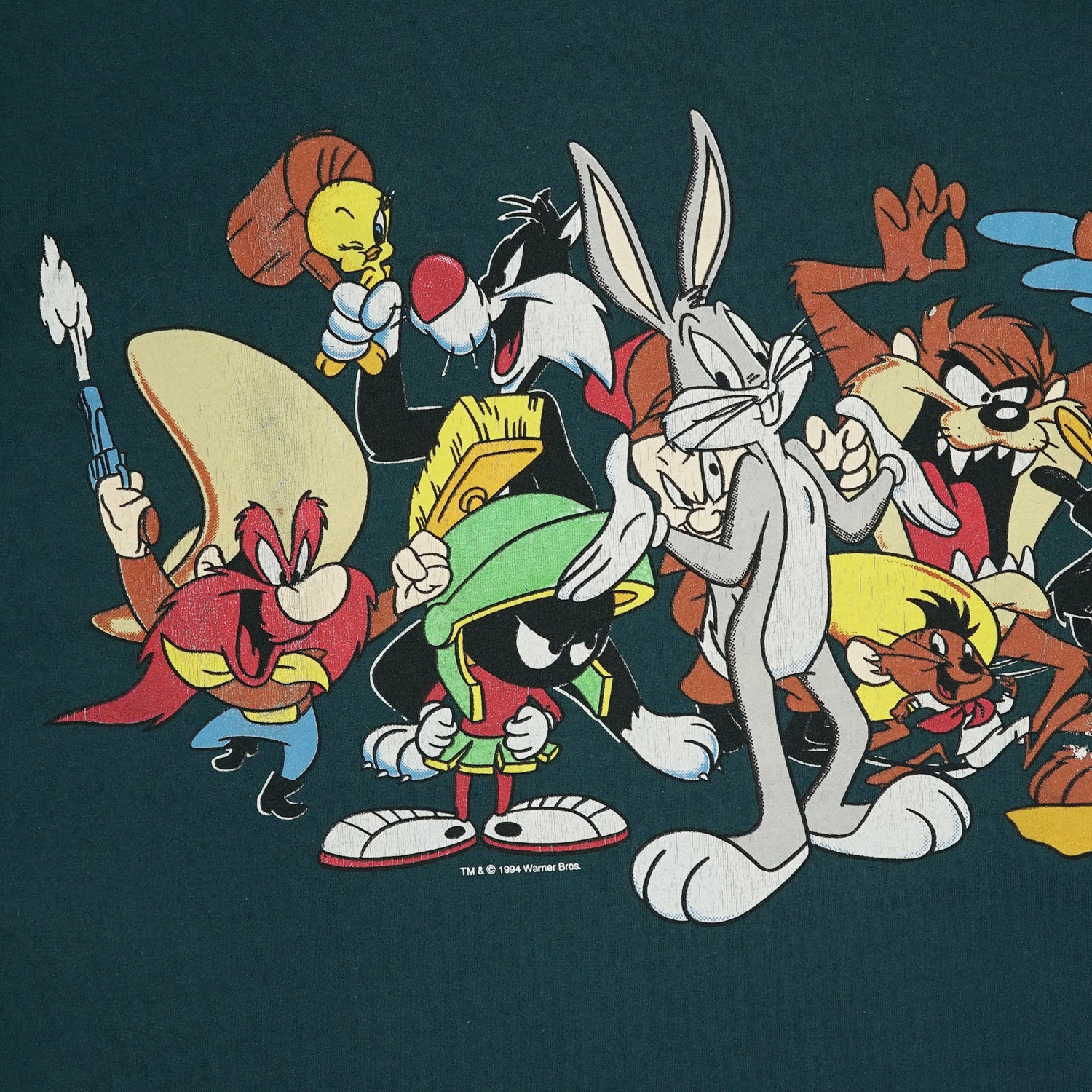 1994 Looney Tunes full cast tee XL