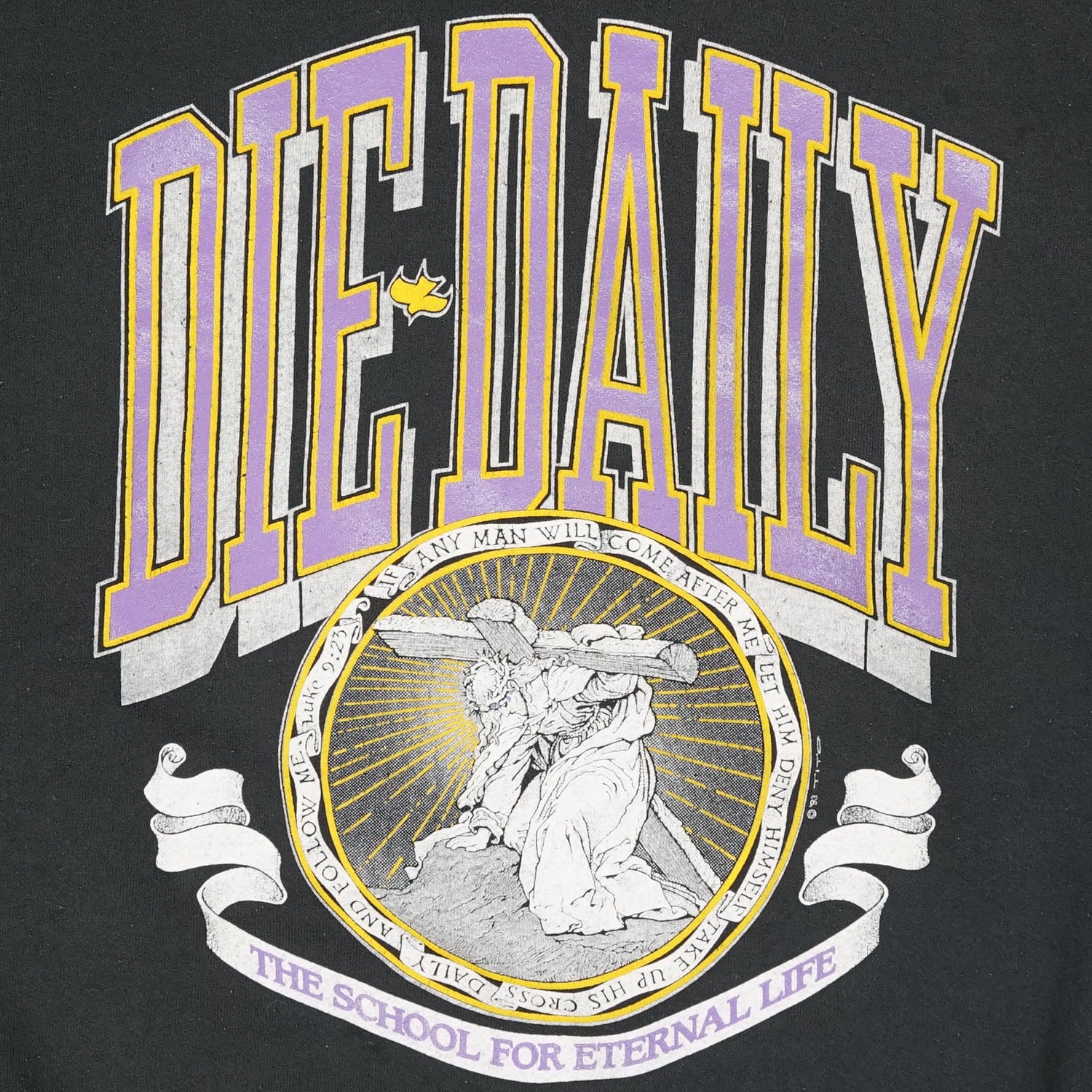 '90s Die Daily vintage Jesus crewneck XL