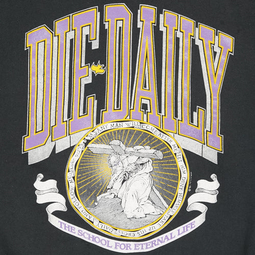 '90s Die Daily vintage Jesus crewneck XL