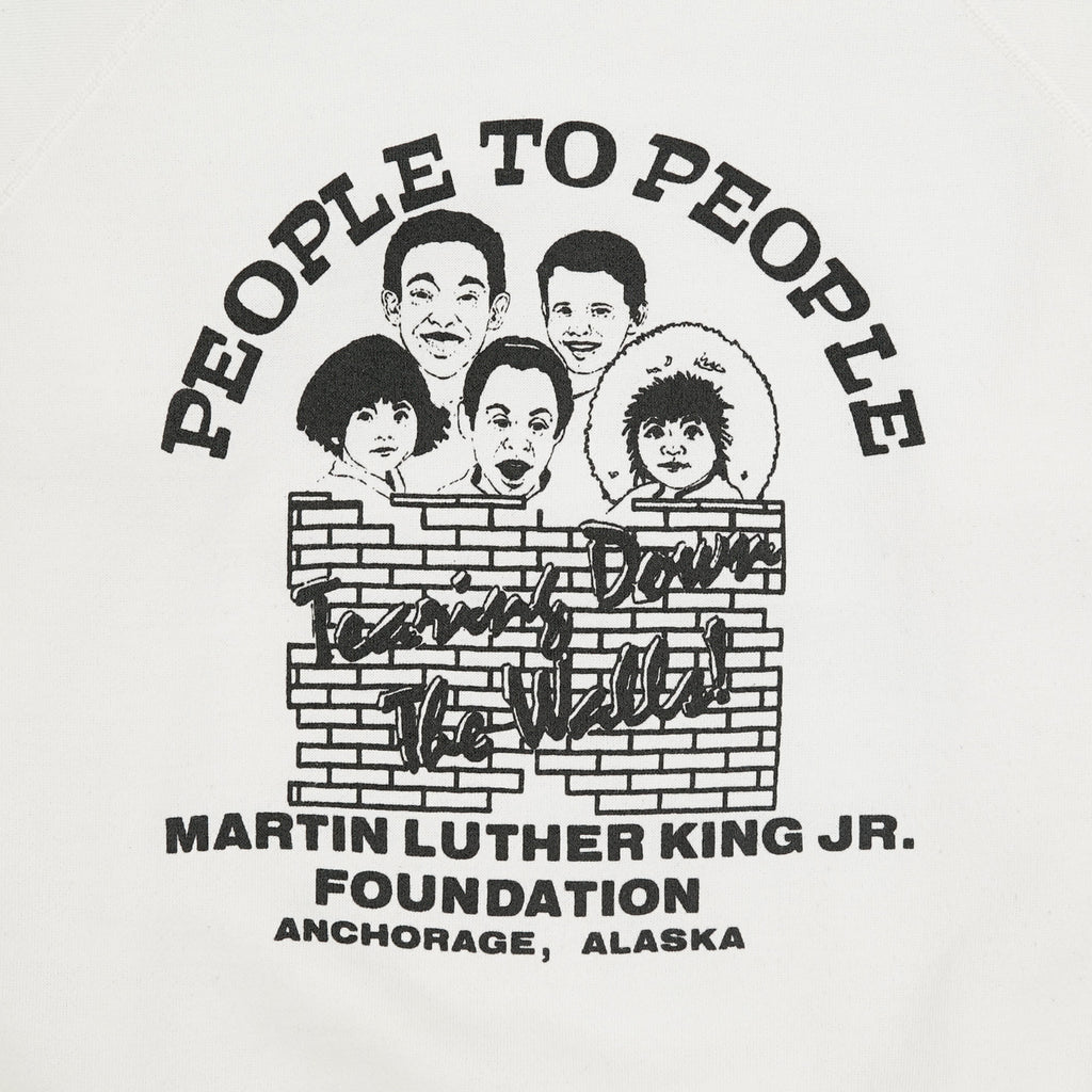 '90s People to People MLK Jr. Foundation crewneck