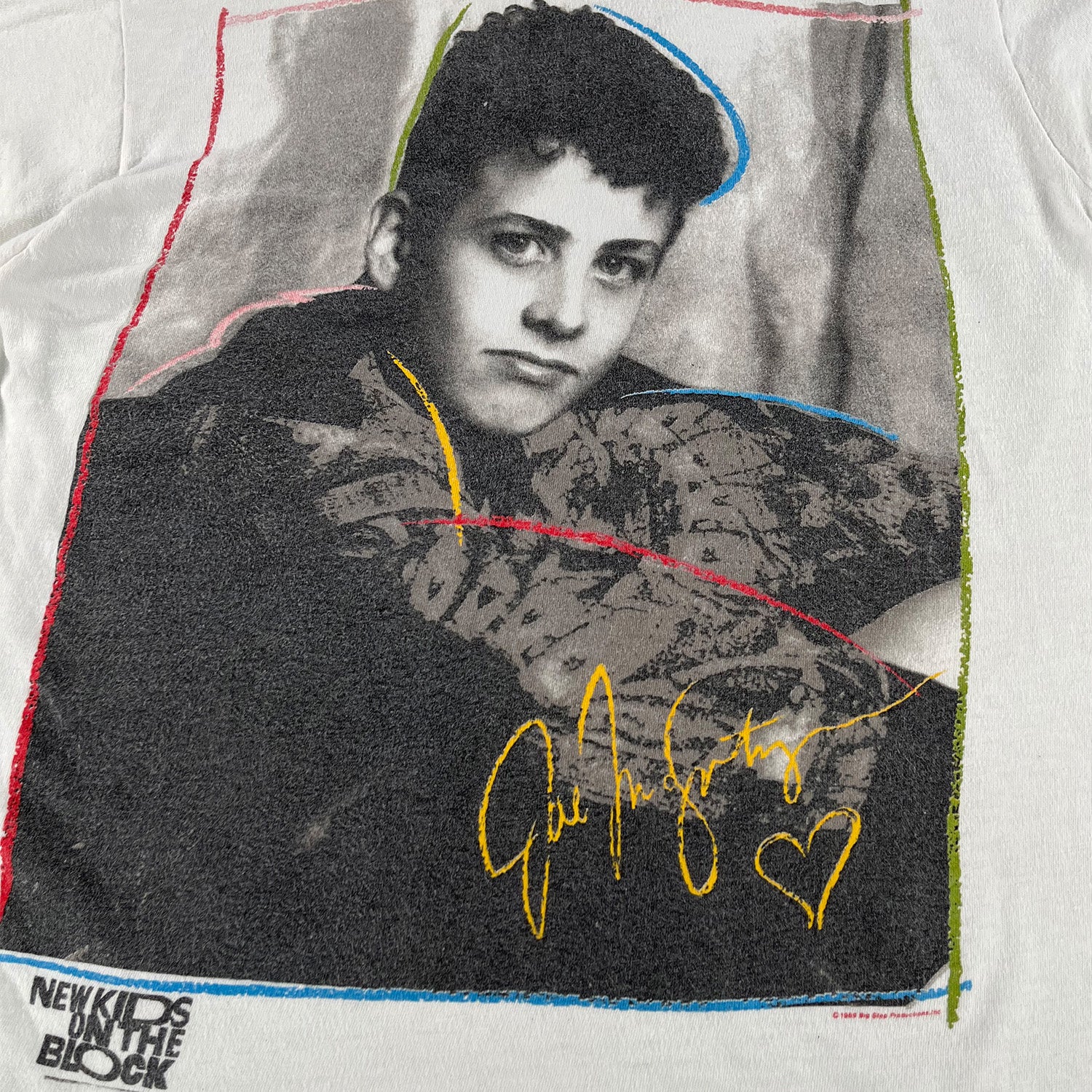 1989 New Kids on the Block Joe McIntyre tee M/L